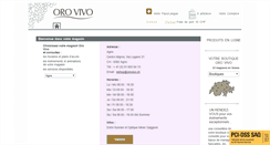 Desktop Screenshot of fr.orovivo.ch